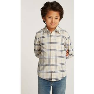 Tommy Hilfiger Tommy Hilfiger Brown Regular Fit Stretch Check Shirt