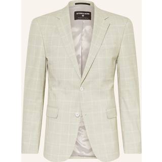 Strellson Herren Sakko grün kariert Slim Fit