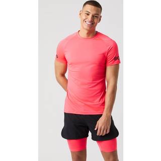 Björn Borg Borg Mesh Panel T-shirt Pink, XXL