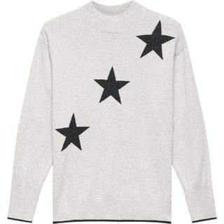 Mint Velvet Cotton Blend Star Motiv TrøjeX-Large