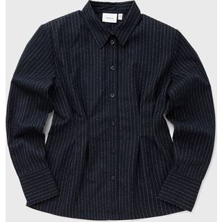Gestuz Daciagz Shirt Bluser 10909739 Dark Navy Pinstripe (38)