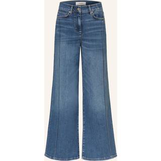 Reiss Heather Stræk-Cotton Brede bukseben Jeans29B x 31R (UK 29 R)