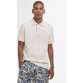 Barbour Herren Polo-Shirt weiß