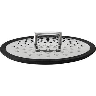 Rösle Silence PRO Spritzschutz - Edelstahl - Schwarz,Silber