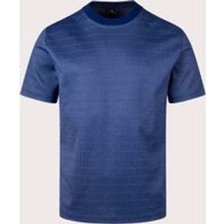 Paul Smith Needle Stripe T Shirt in Blue | Paul Smith | Norton Barrie - S