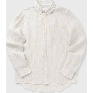 Les Deux Kristian Linen Shirt Ivory/Walnut