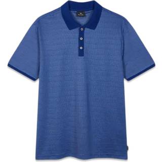 Paul Smith Needle Stripe Polo Shirt in Blue | Paul Smith | Norton Barrie - M