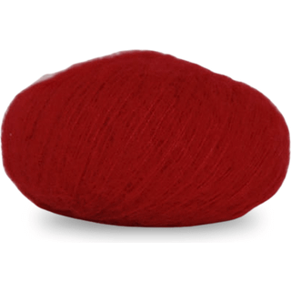 Hjertegarn Brushed Baby Alpaca - Alpaca, Uld og Nylon Rød 2060