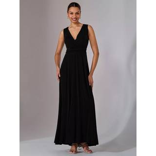 Jolie Moi Ella Wrap Bodice Jersey KjoleEU 44 (UK 16)