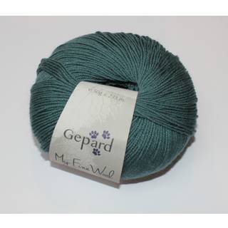 Gepard My Fine Wool - Petrol farve 840 - 50g