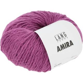 Lang Yarns Amira 0065 Materiale: 93% bomuld, 7% nylon Vægt/længde: 50 g = ca 100 meter Anbefalede pinde: 5.50-6.00 mm Strikkefasthed: 10 cm = 17 m Vask: Maskinvask, max 30°C / Må ikke tørretumbles.