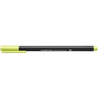 Staedtler TRIPLUS FINELINER rPP, 10 stk LIME GRØN