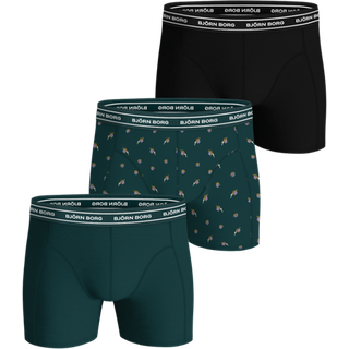 Björn Borg Organic Cotton Stretch Boxers 3-pack Multi, M