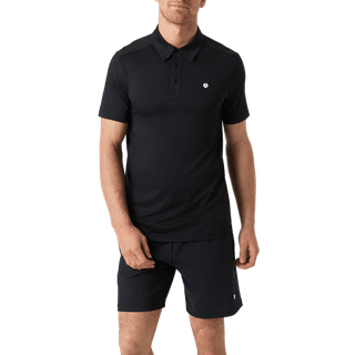 Björn Borg Ace Mesh Panel Polo Shirt Sort, S
