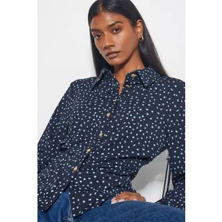 Monsoon Monsoon Blue Novie Spot Print Jersey Shirt