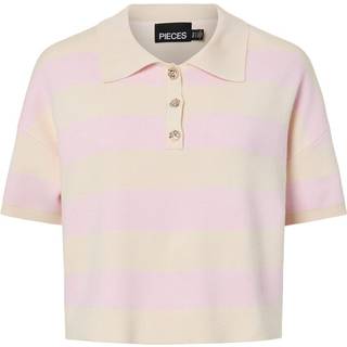Pcjassy Strikket Poloshirt