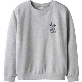 NAME IT Sweatshirt Vasse Light Grey Melange