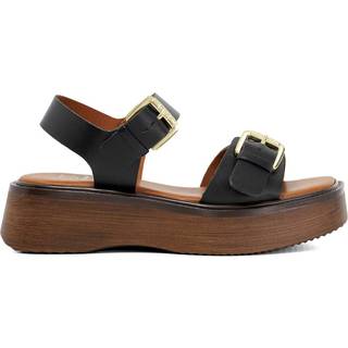 Dune London Luno Buckle Flatform-sandlerEU 40 (UK 7)