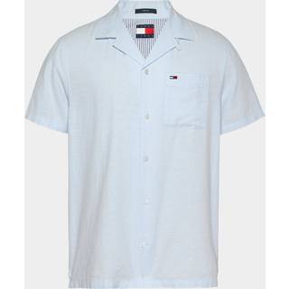 TJM LINEN BLEND CAMP SS EXT