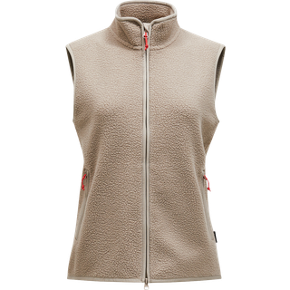 Peak Performance Women's Pile Vest Fleecevest Damer størrelse XS farve beige