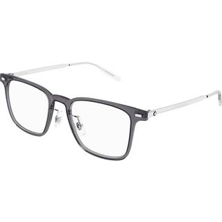 Montblanc Mand MB0395ON 004 Optiske stel Injiceret Grå Transparent Firkantet