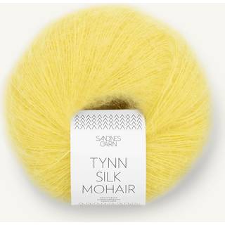 Tynd Silk Mohair garn fra Sandnes Garn - Lemon