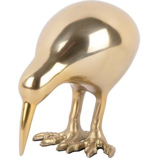 Statue Kiwi Bird 9x15,5cm aluminium guld