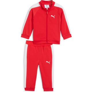 Puma Minicats T7 ALWAYS ON Suit Toddler, Red, Size 4-6M, Clothing - Red - 4-6M