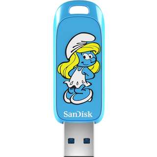SanDisk Smurfs - Smurfette Edition - USB flash drive - 256 GB - 256GB - USB Stick