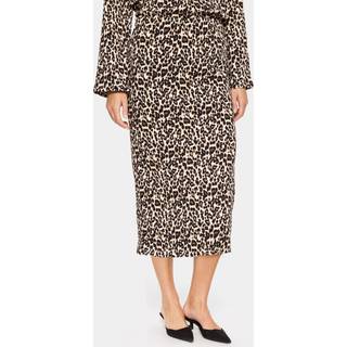Saint Tropez Ilyssasz Skirt Nederdele 30513748 Black Reg Leo (XLARGE)