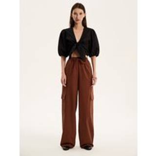 Omnes Omnes Brown Frank 100% Cotton Trousers