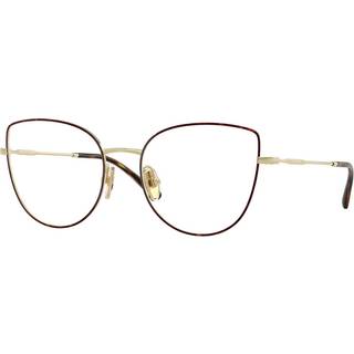 VOGUE EYEWEAR Kvinde VO4298T 5213 Optiske stel Titanium Havana Transparent Cat Eye Normal