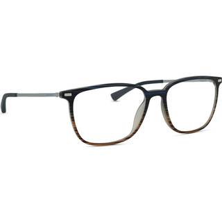 Jaguar 6837 With Clip-On 3100 56 Briller Mænd Blue - Striped Blue - 56mm