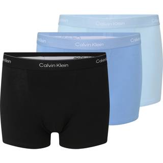 Calvin Klein Underwear 3-Pack Icon Relaxed Trunks, Black - M
