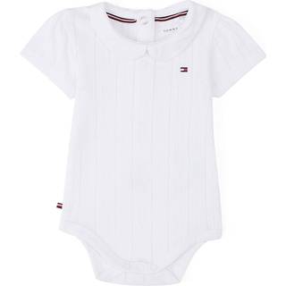 Pointelle Knit Short Sleeve Bodysuit