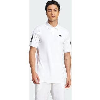 Club Tennis 3-Stripes polotrøje - White - XS