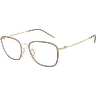 Giorgio Armani Mand AR5154 3002 Vista -rammer Metal Guld Transparent Pillow Normal