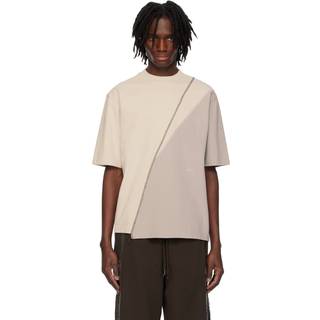 T-shirt A-COLD-WALL* Spliced T-Shirt Beige M - Beige - M