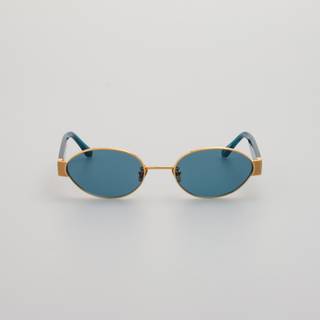 Linda Farrow SADIE LFL1469 C4 53 Solbriller Kvinder Guld - Yellow Gold - 53mm