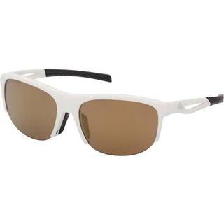 Adidas SP0112 21G 66 Solbriller Mænd Hvid - Matte White - 66mm