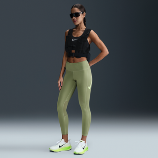 Nike Fast Mid-Rise 7/8 Tights Str. S Grøn