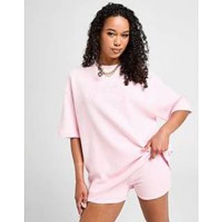 Hoodrich Stellar Waffle Boyfriend T-Shirt, Pink