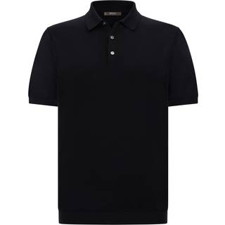 BOGGI MILANO Herren Polo-Shirt schwarz