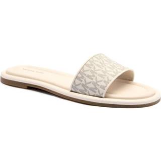 MK Dana Signature Logo Slide Sandal - Natural - Michael Kors - EU 37