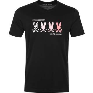 Psycho Bunny Oceania Graphic T-Shirt in Black I Psycho Bunny I Norton Barrie - S
