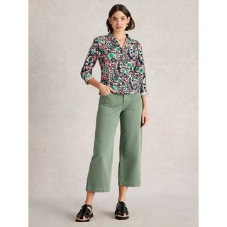 White Stuff White Stuff Natural 100% Cotton Annie Jersey Shirt