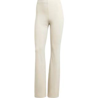 Essentials Small Logo Flared tights - Beige / White