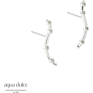WAVY STUD | SILVER