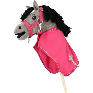 Dækken til kæphest fra QHP - Fuchsia Pink