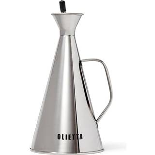 Olivenoliedispenserflaske Olietta Rustfrit Stl Drypfri og lkagefri No Mess Eddikehlder & kkkendriller 25 oz 750ML 0,75 liter Fantastisk til h